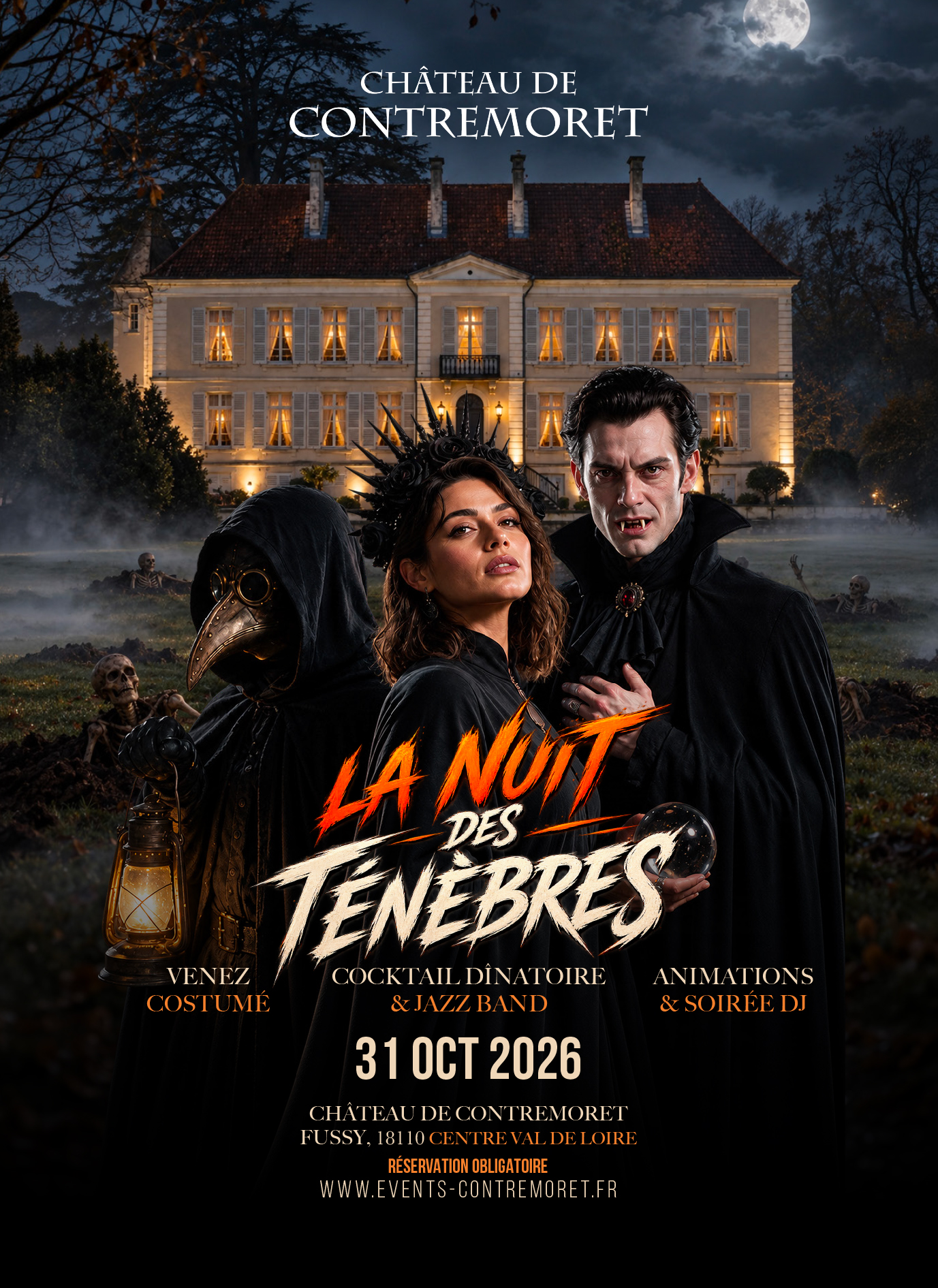 La Nuit des Ténèbres au Château de Contremoret